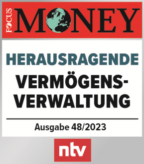 Siegel aus dem Focus Money Bankentest